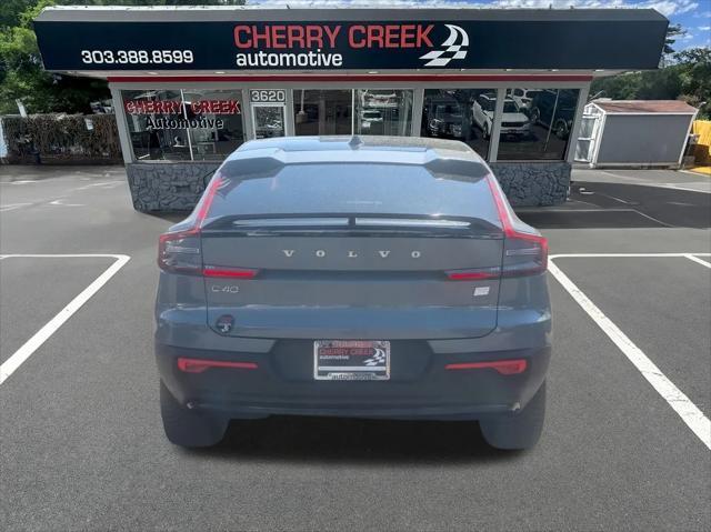 used 2023 Volvo C40 Recharge Pure Electric car, priced at $31,990