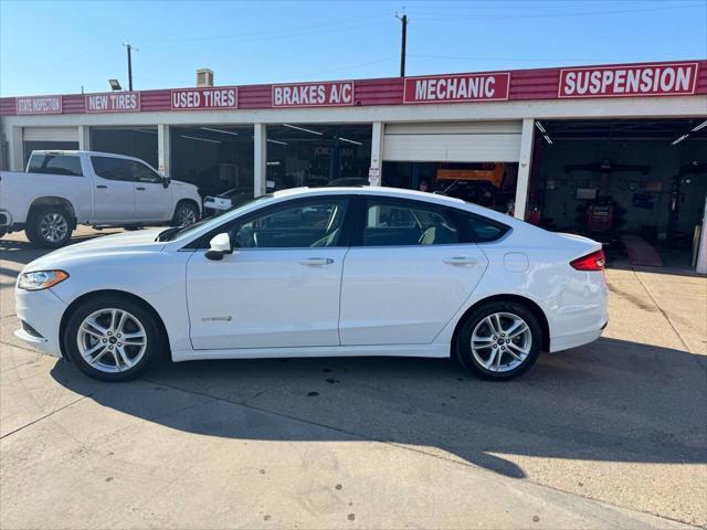 used 2018 Ford Fusion Hybrid car, priced at $11,995