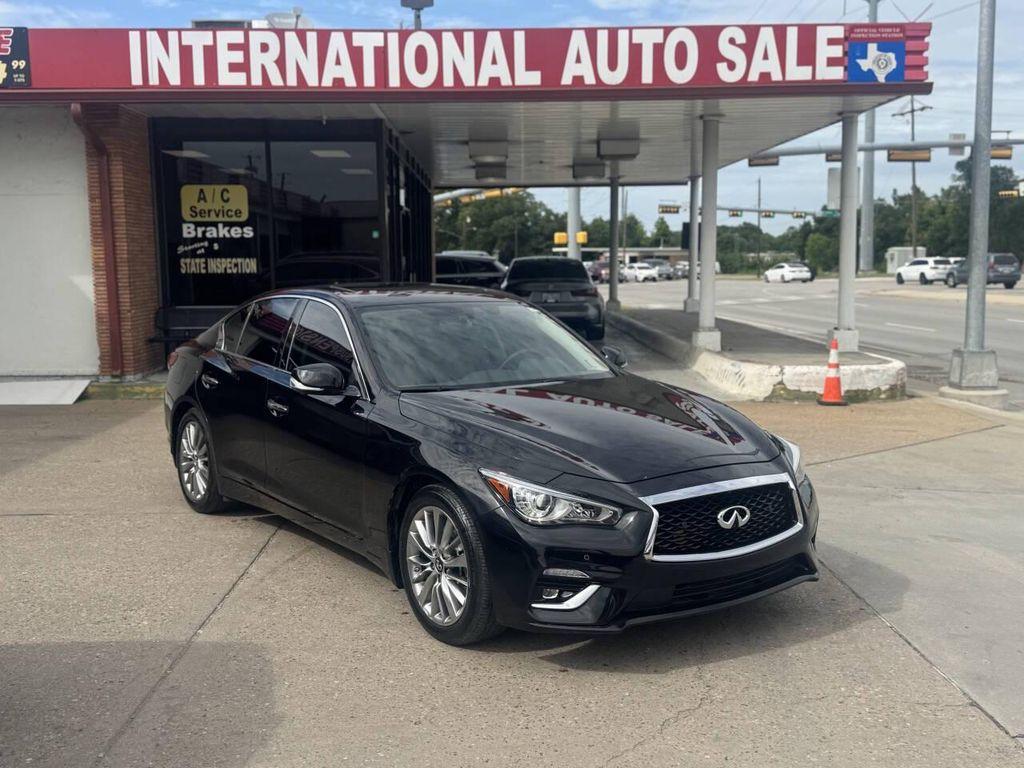 used 2023 INFINITI Q50 car, priced at $22,495