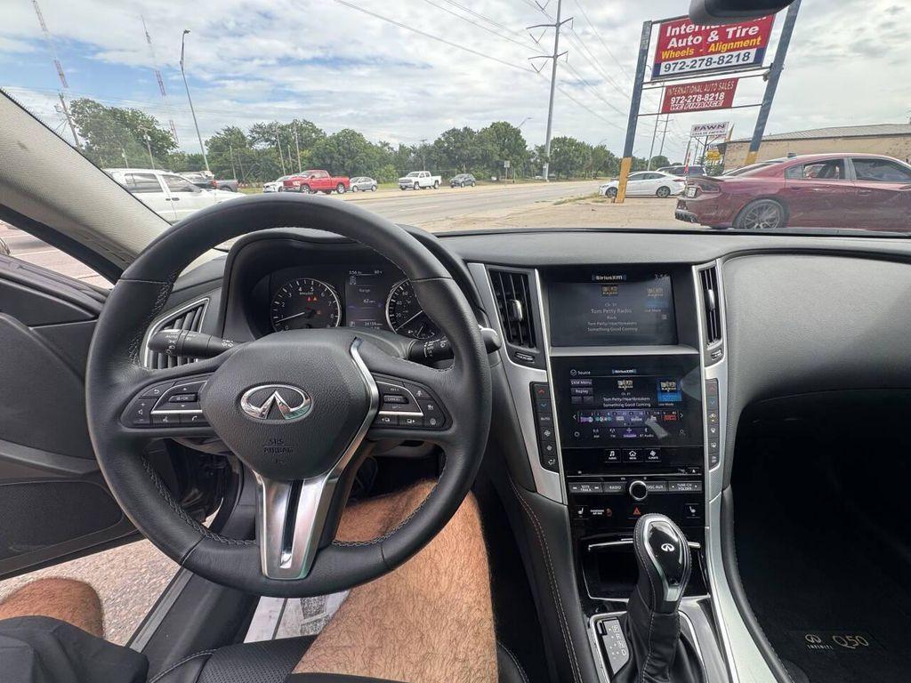 used 2023 INFINITI Q50 car, priced at $22,495