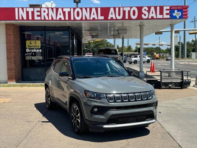 used 2022 Jeep Compass car, priced at $17,995