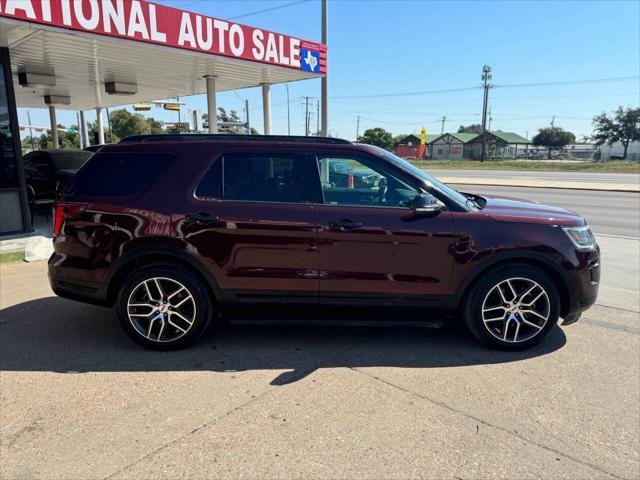 used 2018 Ford Explorer car, priced at $16,495