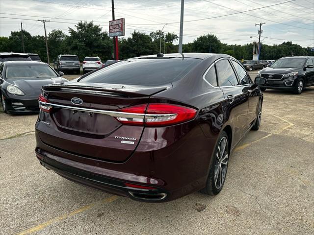 used 2017 Ford Fusion car, priced at $11,495