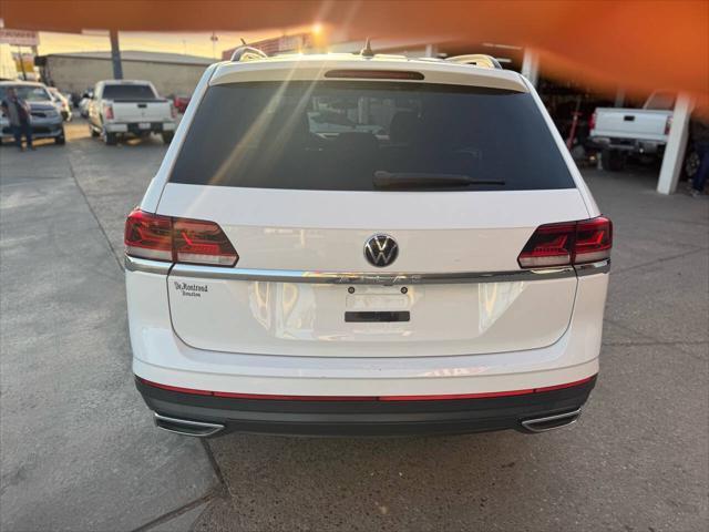 used 2021 Volkswagen Atlas car, priced at $15,995