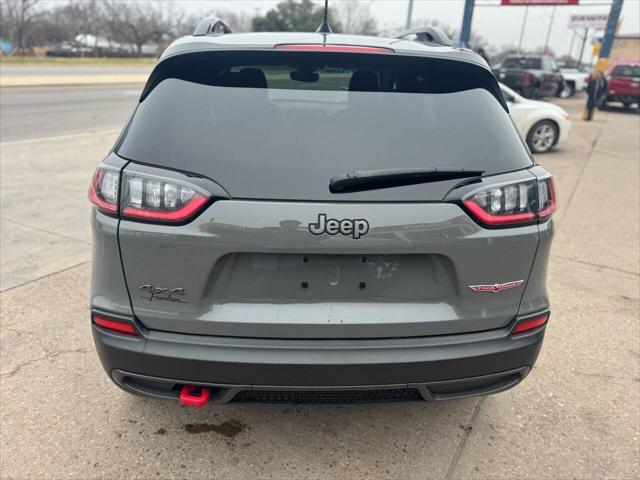 used 2022 Jeep Cherokee car, priced at $20,995