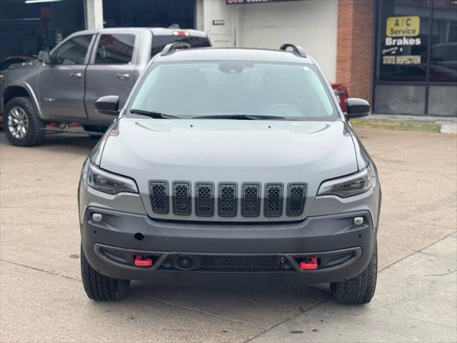 used 2022 Jeep Cherokee car, priced at $20,995