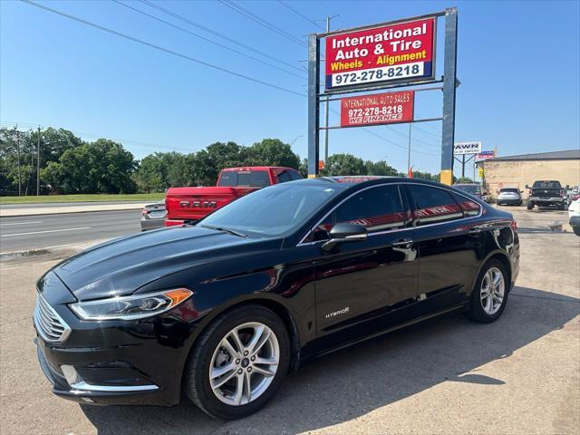 used 2018 Ford Fusion Hybrid car, priced at $8,995