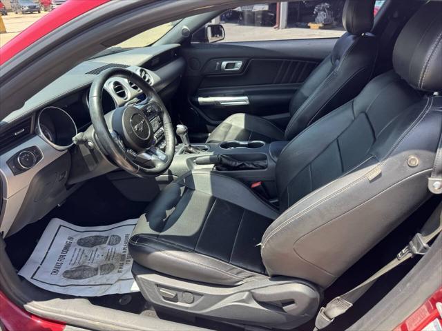 used 2021 Ford Mustang car, priced at $19,995