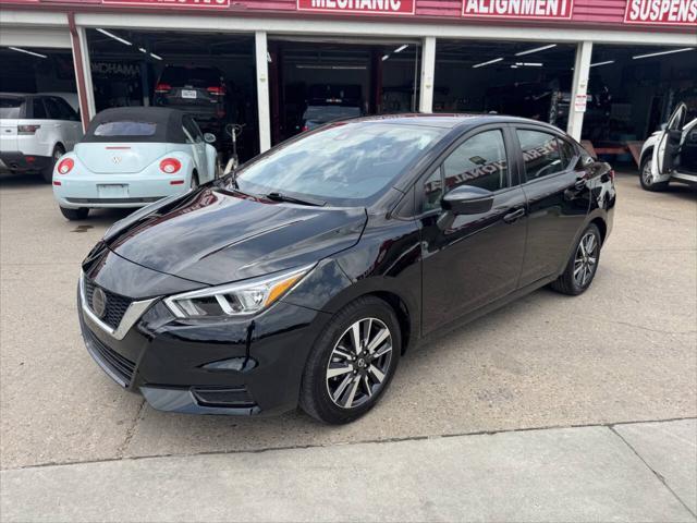 used 2021 Nissan Versa car, priced at $10,995