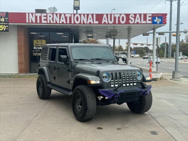 used 2021 Jeep Wrangler Unlimited car, priced at $26,995