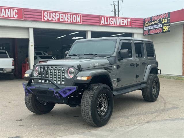 used 2021 Jeep Wrangler Unlimited car, priced at $26,995