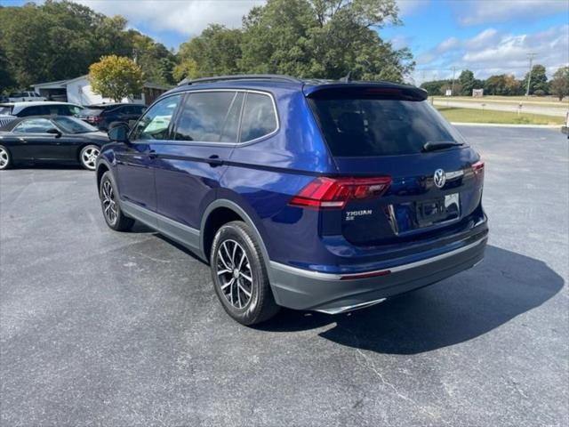 used 2021 Volkswagen Tiguan car, priced at $18,900