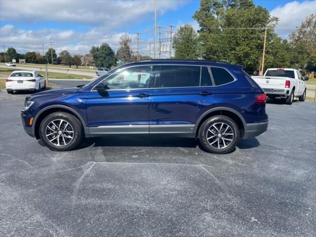 used 2021 Volkswagen Tiguan car, priced at $18,900