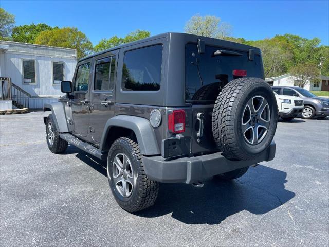 used 2017 Jeep Wrangler Unlimited car, priced at $24,199