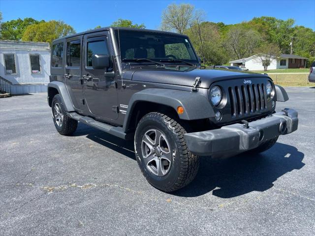 used 2017 Jeep Wrangler Unlimited car, priced at $24,199