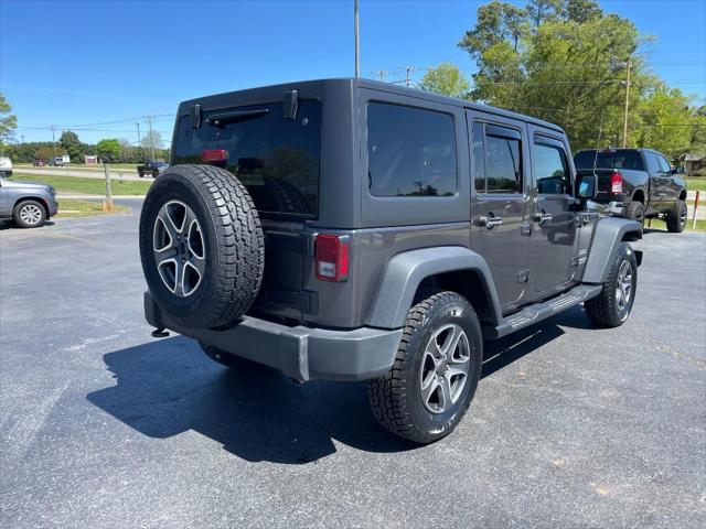 used 2017 Jeep Wrangler Unlimited car, priced at $24,199