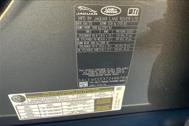 new 2026 Land Rover Defender car, priced at $123,966