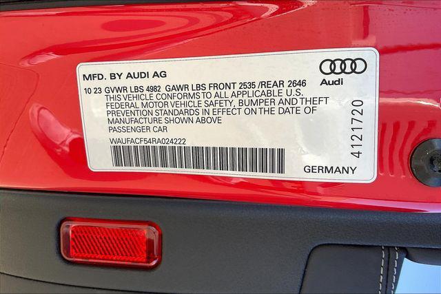 used 2024 Audi A5 Sportback car, priced at $38,900