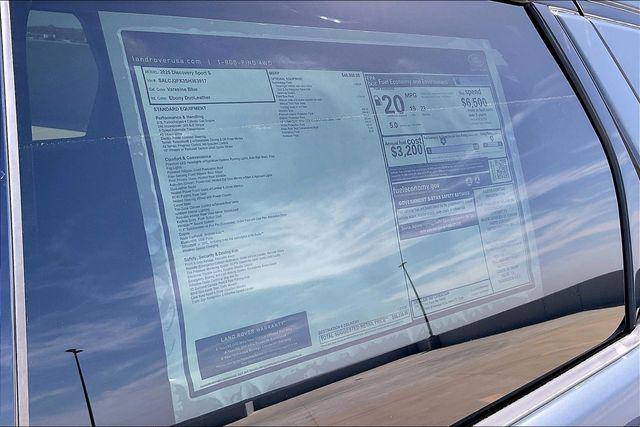 new 2025 Land Rover Discovery Sport car, priced at $56,038