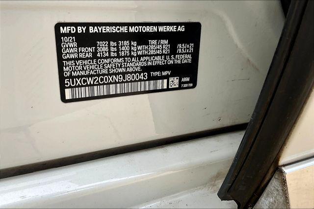 used 2022 BMW X7 car, priced at $45,900