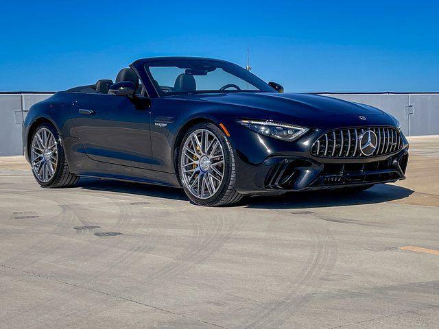 used 2022 Mercedes-Benz AMG SL 55 car, priced at $96,500