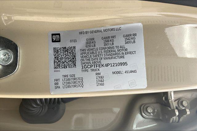 used 2023 Chevrolet Colorado car, priced at $45,900