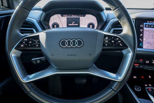 used 2023 Audi Q4 e-tron car, priced at $29,900