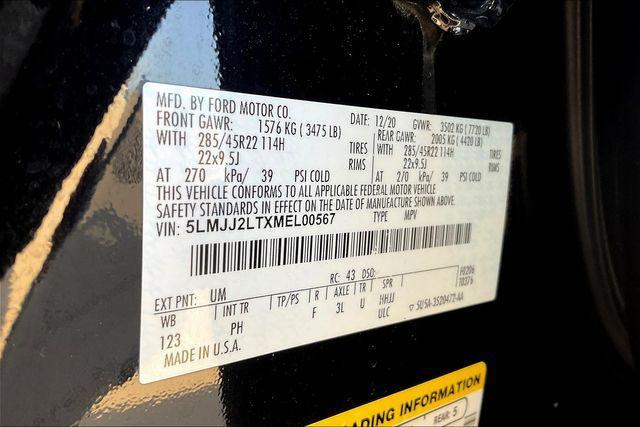 used 2021 Lincoln Navigator car, priced at $46,900