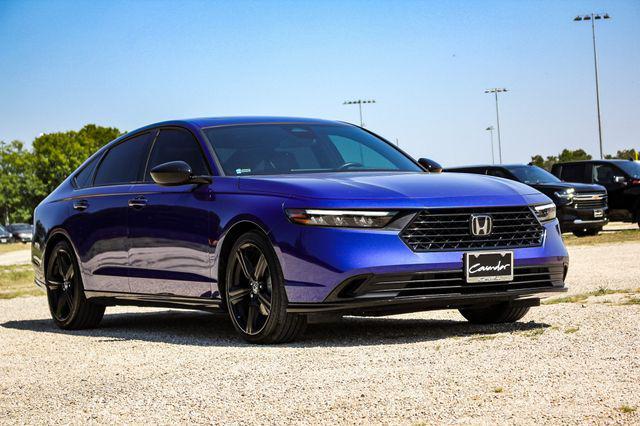 used 2023 Honda Accord Hybrid car, priced at $25,955
