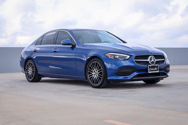 used 2022 Mercedes-Benz C-Class car, priced at $35,500