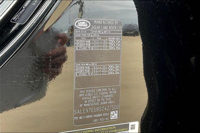 new 2025 Land Rover Defender car, priced at $93,328