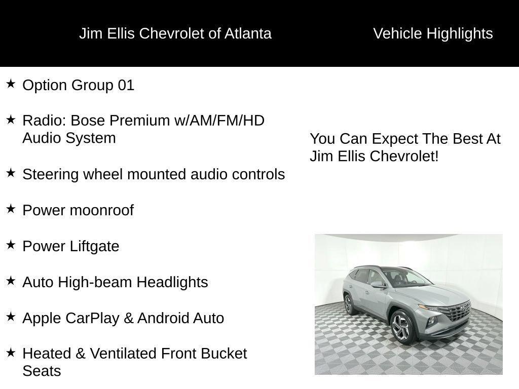 used 2024 Hyundai Tucson car, priced at $24,777