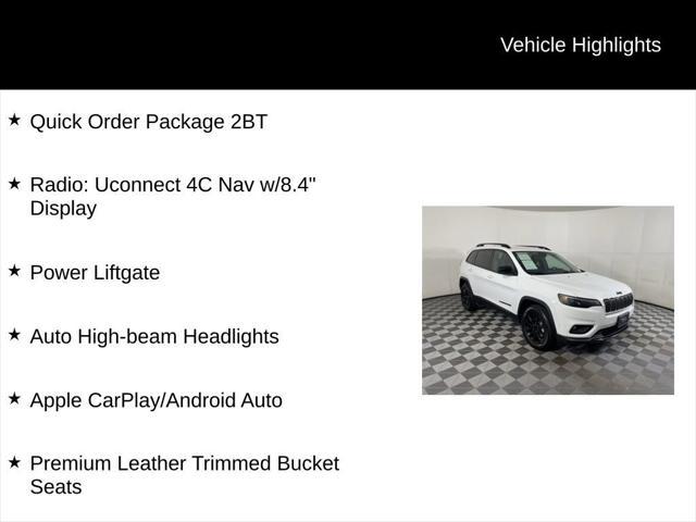 used 2023 Jeep Cherokee car, priced at $21,000