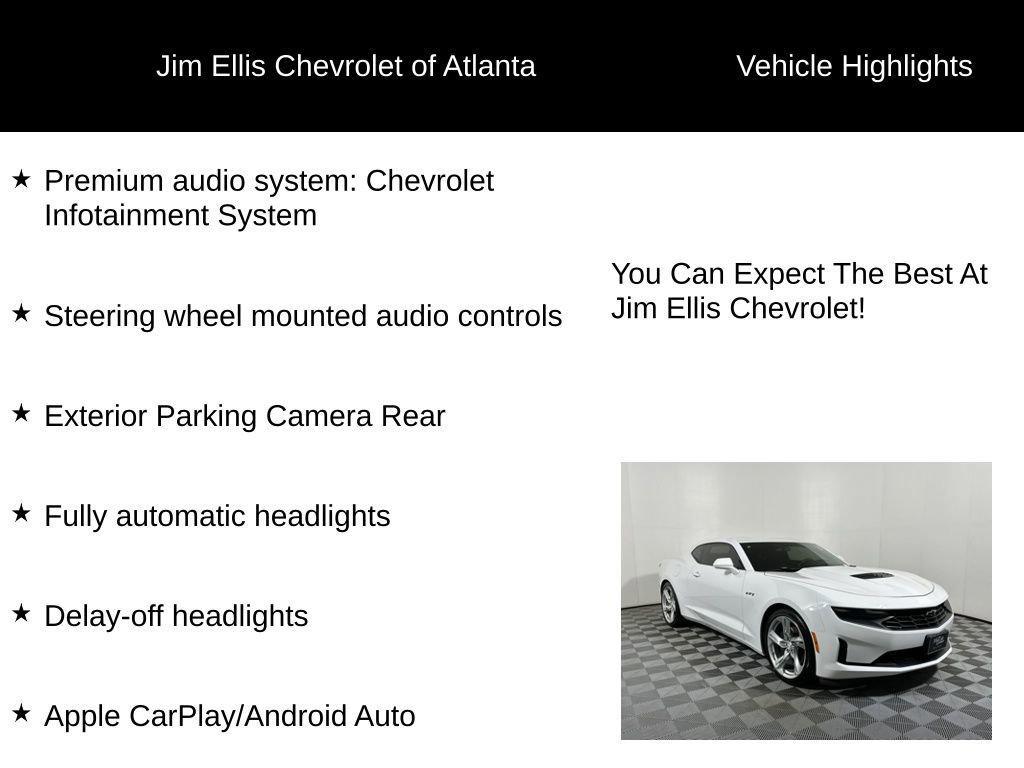 used 2021 Chevrolet Camaro car, priced at $35,000