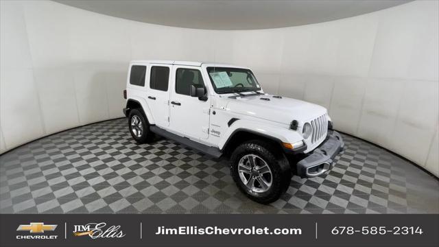 used 2018 Jeep Wrangler Unlimited car, priced at $21,646