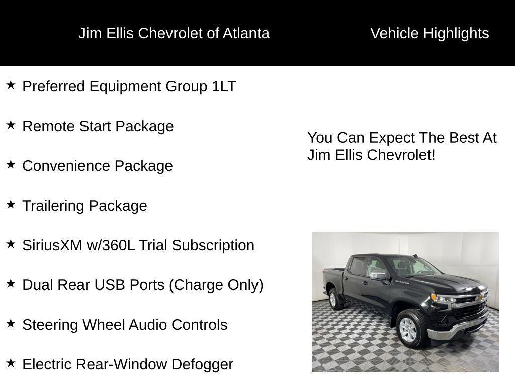 used 2025 Chevrolet Silverado 1500 car, priced at $44,769
