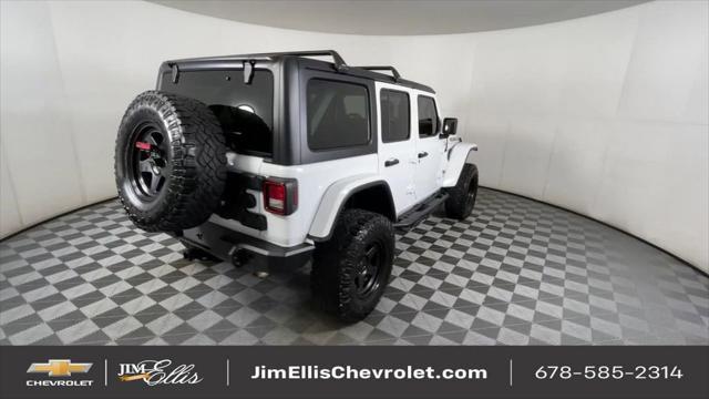 used 2020 Jeep Wrangler Unlimited car, priced at $35,344