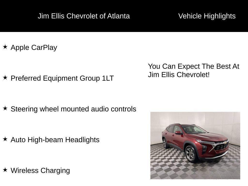 used 2024 Chevrolet Trax car, priced at $21,000