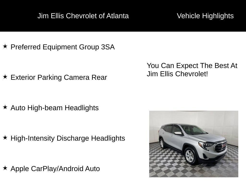 used 2021 GMC Terrain car, priced at $20,000