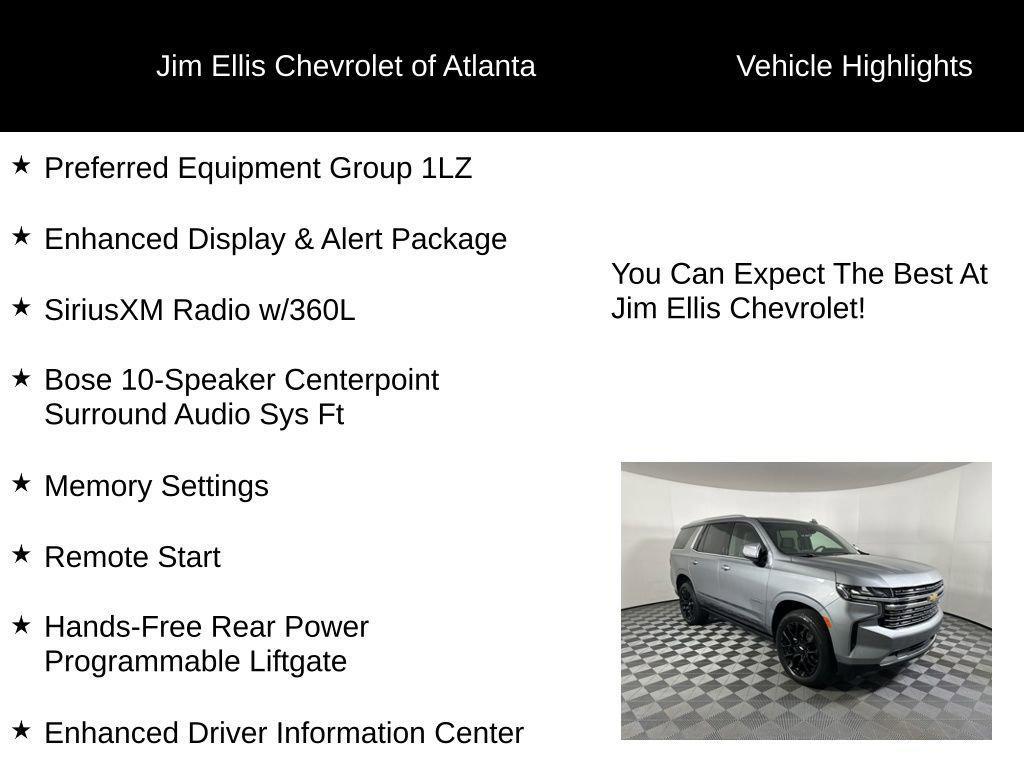 used 2023 Chevrolet Tahoe car, priced at $55,809