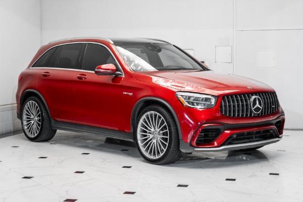 used 2020 Mercedes-Benz AMG GLC 63 car, priced at $46,795