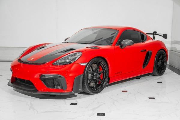 used 2024 Porsche 718 Cayman car, priced at $219,995