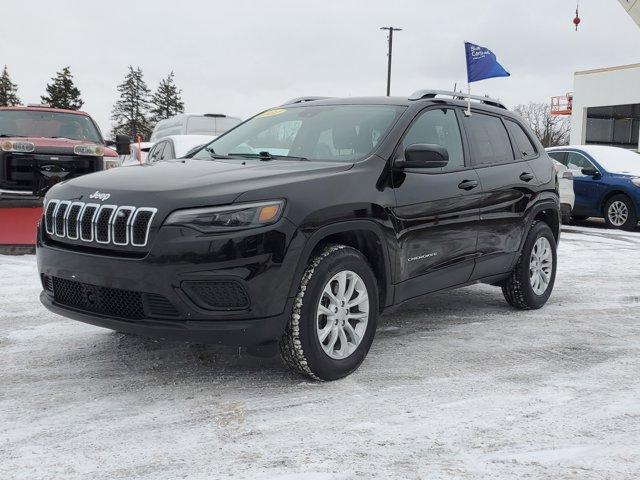 used 2021 Jeep Cherokee car, priced at $19,725