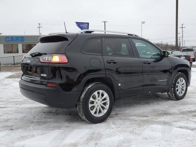 used 2021 Jeep Cherokee car, priced at $19,725