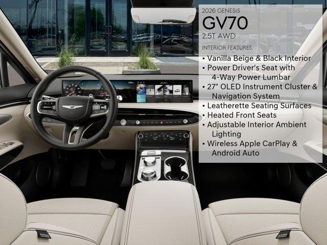 new 2026 Genesis GV70 car, priced at $51,700