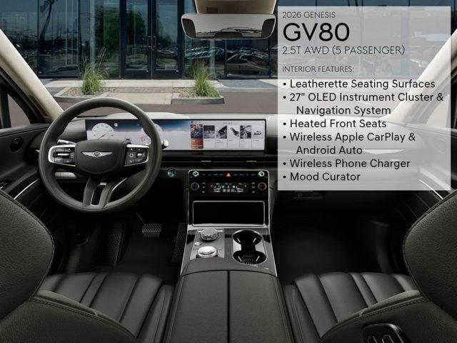 new 2026 Genesis GV80 car, priced at $62,390