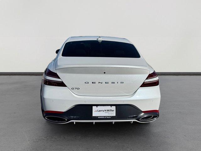 used 2025 Genesis G70 car, priced at $35,489