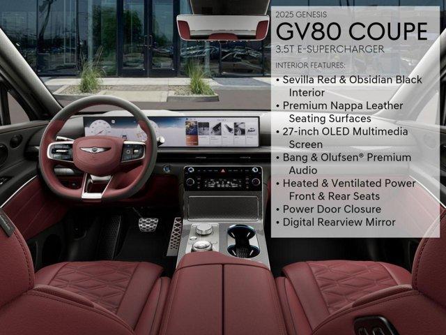 new 2025 Genesis GV80 Coupe car, priced at $88,370