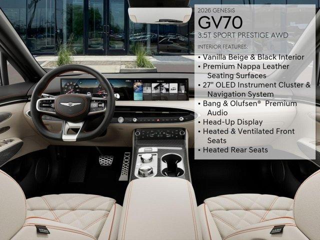 new 2026 Genesis GV70 car, priced at $72,515