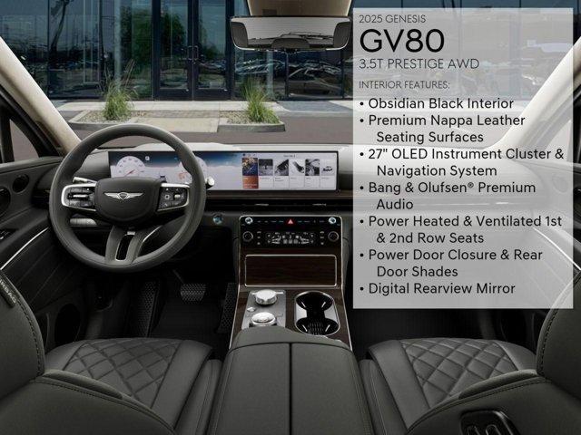 new 2025 Genesis GV80 car, priced at $83,713